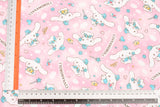 Sanrio Cinnamoroll Sparkle Oxford Licensed Fabric printed in Japan by the Half Yard