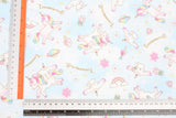 Sanrio Cinnamoroll Unicorn Dream Oxford Licensed Fabric printed in Japan by the Half Yard