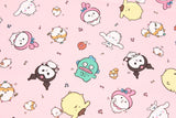 Nagano x Sanrio Joke Bear Style Oxford Licensed Fabric printed in Japan by the Half Yard