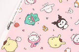 Nagano x Sanrio Joke Bear Style Oxford Licensed Fabric printed in Japan by the Half Yard