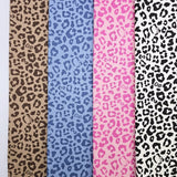 Leopard Patterned 10s Fabric made in Korea by the Yard 36" x 58" or 90 x 145cm