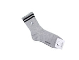 3 Pairs of Snoopy Stripe Ribbed Socks Half-Crew Socks Men's Sock