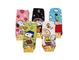 5 Pairs of Snoopy Daily Socks Sneakers Socks Women's Sock