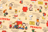 Snoopy Peanuts 75th Anniversary Snoopy Classic Oxford Fabric printed in Japan by the Half Yard (Copy)