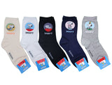 5 Pairs of Snoopy Bubble Socks Half-Crew Socks Women's Sock