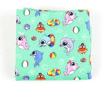 Dolphin Character Fabric made in Korea by the Half Yard