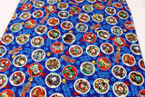 Yokai Watch Medal Character Fabric made in Japan by the Half Yard