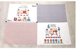 North Europe Pattern fabric Curtain Cushion made in Korea by the Panel / 43" X 33"( 108cm X 80cm)