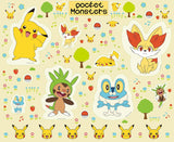 Pocket Monster, Pokemon, Pikachu Character Fabric made in Korea by the Panel