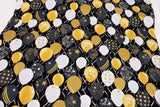 Balloons patterned Fabric, Celebrate Balloons, Kanvas for Benartex LLC Pattern by the Half Yard