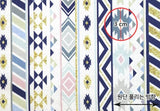 Aztec Inca Patterned Fabric made in Korea by Half Yard  DTP(Digital Textile Printing) Method