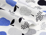 Pear Patterned Fabric made in Korea by the Half Yard