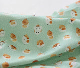 Hamster Patterned Fabric made in Korea by Half Yard