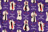 Disney Villains Cruella De Vil Fabric Camelot Fabrics by the Half Yard