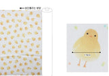 Chick Patterned Fabric made in Korea by Half Yard