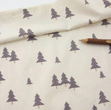 Summer Forest Fir Tree Fabric made in Korea by the Half Yard