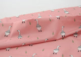 Goose Ethnic Patterned Fabric made in Korea by Half Yard Digital Textile Printing