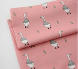 Goose Ethnic Patterned Fabric made in Korea by Half Yard Digital Textile Printing