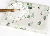 Little Forest Patterned Baby Fabric made in Korea by the Half Yard