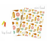 Food Patterned Fabric, Cute, Kids, Sewing, Quilt made in Korea by Half Yard