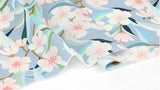 Blossoms Flowers Patterned Fabric made in Korea by Half Yard  DTP(Digital Textile Printing)