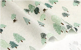 Little Forest Patterned Baby Fabric made in Korea by the Half Yard