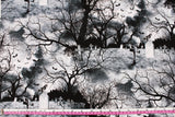 Wicked Cemetery Trees Fabric Spooky, haunted Fabric by Timeless Treasures Fabrics by the Half Yard