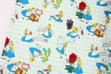 Alice in Wonderland Antibiosis Fabric made in Korea by the Half Yard