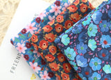 Flowers Floral Patterned Fabric made in Korea by the Half Yard