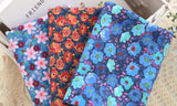 Flowers Floral Patterned Fabric made in Korea by the Half Yard