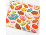 Doughnut patterned Fabric made in Korea by Half Yard DTP(Digital Textile Printing) Method