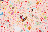 Disney Princess Cinderella Snow white Belle Rapunzel Fabric printed in Korea by the Half Yard