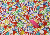 Lollipop Candy Fabric made in Korea by the Half Yard