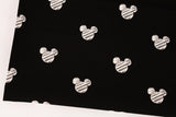 Disney Mickey Mouse Cotton Fabric printed in Korea by the Half Yard