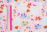 Disney Princess Cinderella Fabric printed in Korea by the Half Yard