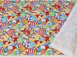 Lollipop Candy Fabric made in Korea by the Half Yard