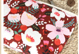 Flowers Floral Patterned Fabric made in Korea by the Half Yard