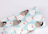 Birds Patterned Fabric made in Korea by Half Yard