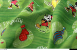 Christmas Disney Mickey Mouse Minnie Mouse Fabric made in Korea by the Half Yard