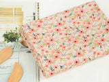 Bubble Flower patterned Fabric, Floral Fabric made in Korea by the Half Yard