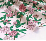 Hoya Flower patterned Fabric made in Korea by Half Yard