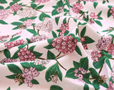 Hoya Flower patterned Fabric made in Korea by Half Yard