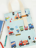 Construction Vehicles Heavy Equipment Fabric made in Korea by the Half Yard