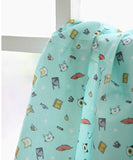 Cat Kitten Patterned Fabric made in Korea by Half Yard Digital Textile Printing