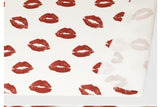 Lip Patterned Fabric made in Korea by the Half Yard