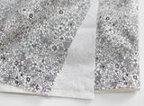 Floral patterned Fabric, Flower Fabric made in Korea by the Half Yard