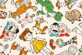 Disney Pixar Toy Story 4 Characters printed in Korea by the Half Yard