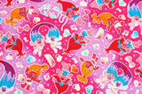 Trolls Dreamworks Oxford Fabric made in Japan by the Half Yard