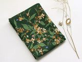 Sweet Osmanthus Flower patterned Fabric made in Korea by the Half Yard