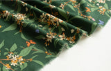 Sweet Osmanthus Flower patterned Fabric made in Korea by the Half Yard